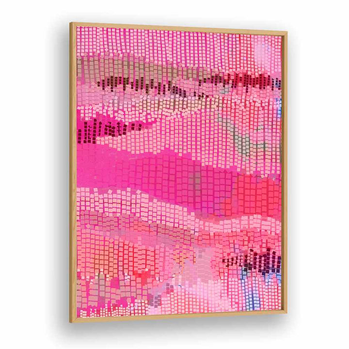 PINK PIXELATED ABSTRACT