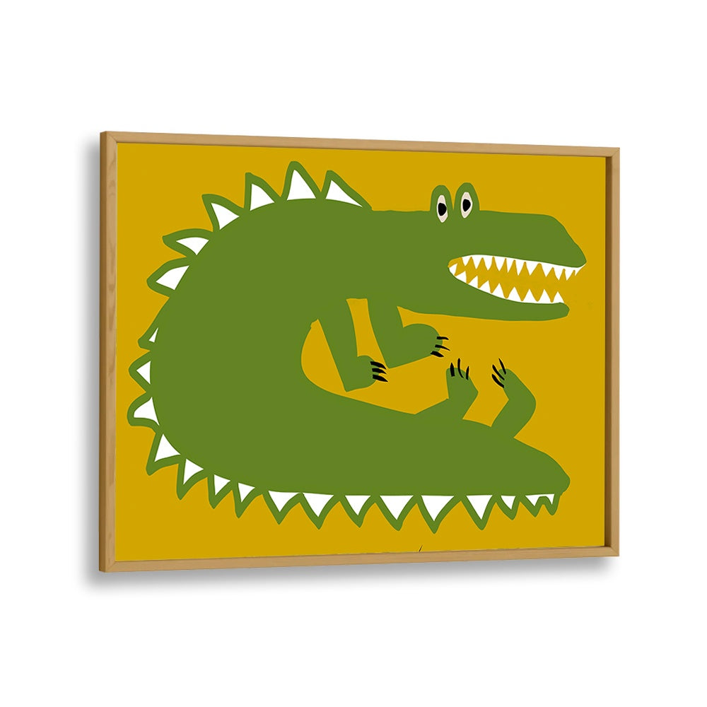 PLAYFUL GREEN ALLIGATOR