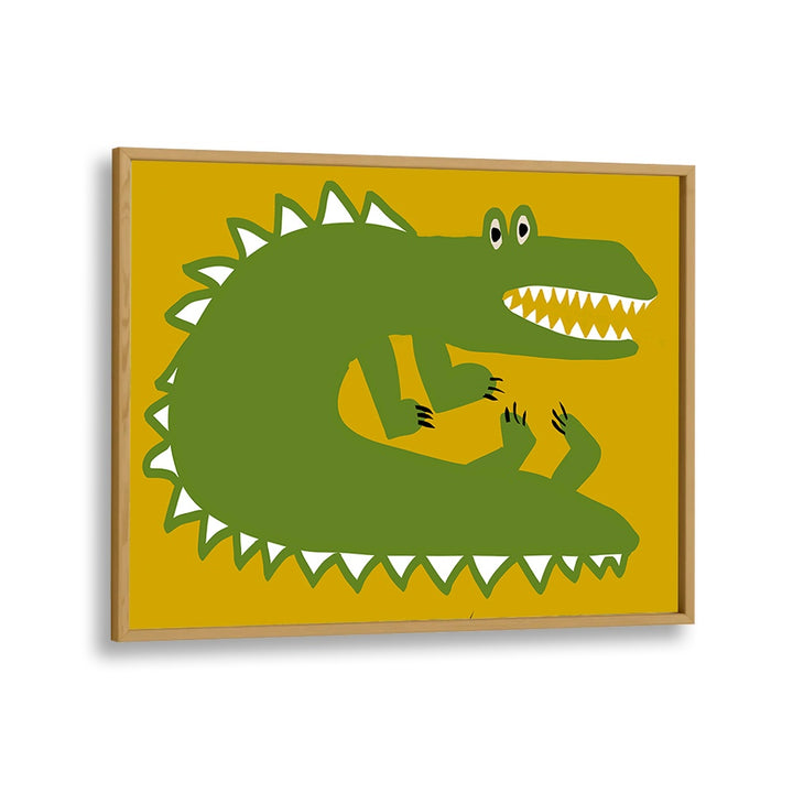 PLAYFUL GREEN ALLIGATOR