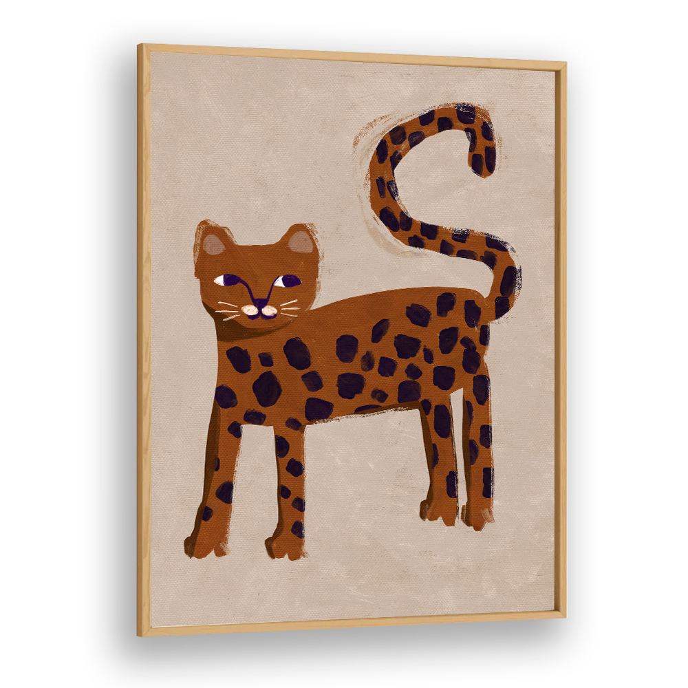 PLAYFUL SPOTTED LEOPARD