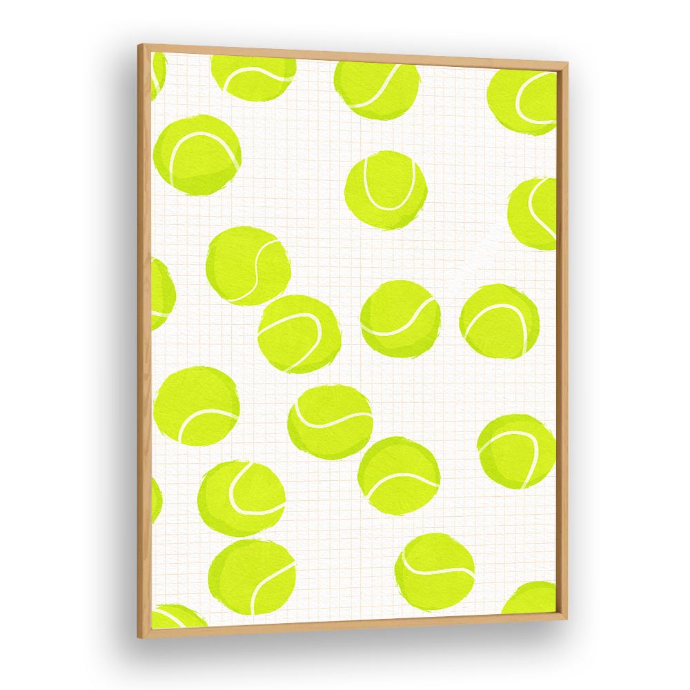 PLAYFUL TENNIS BALLS PATTERN