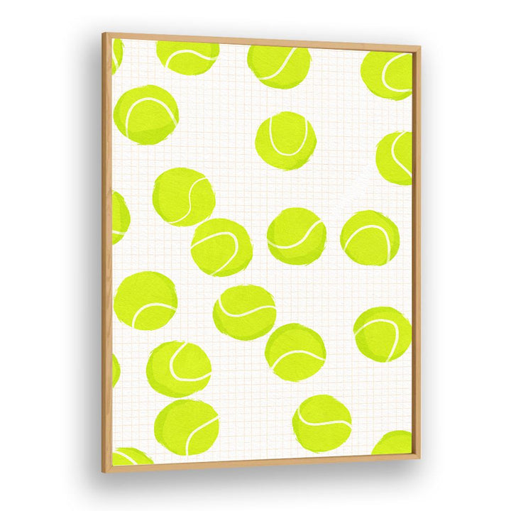 PLAYFUL TENNIS BALLS PATTERN