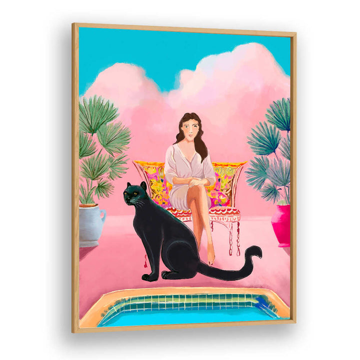 POOLSIDE BLISS , PORTRAITS & FIGURATIVE ILLUSTRATIONS