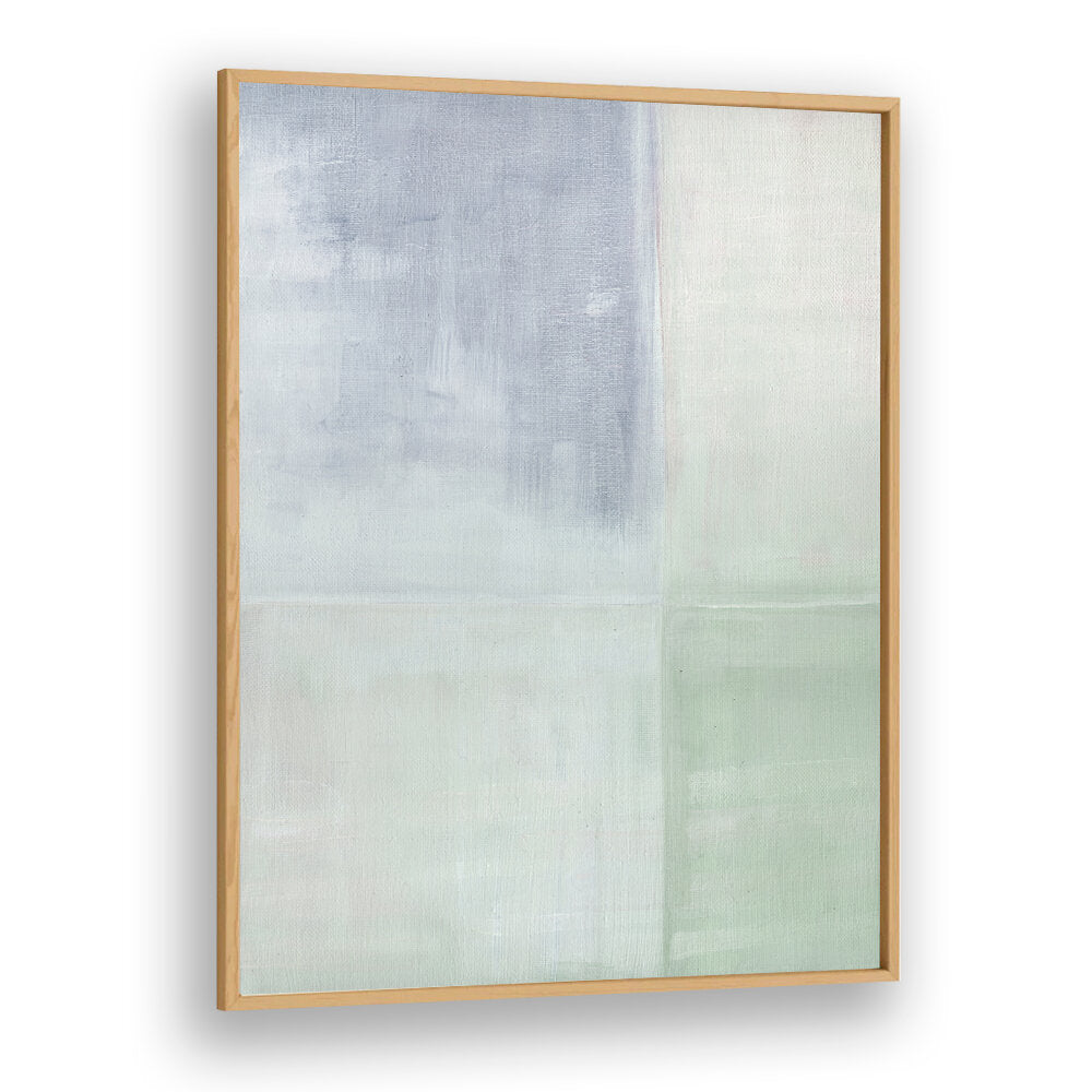 PASTEL PAINTED WALL GREY GREEN , ABSTRACT PAINTINGS