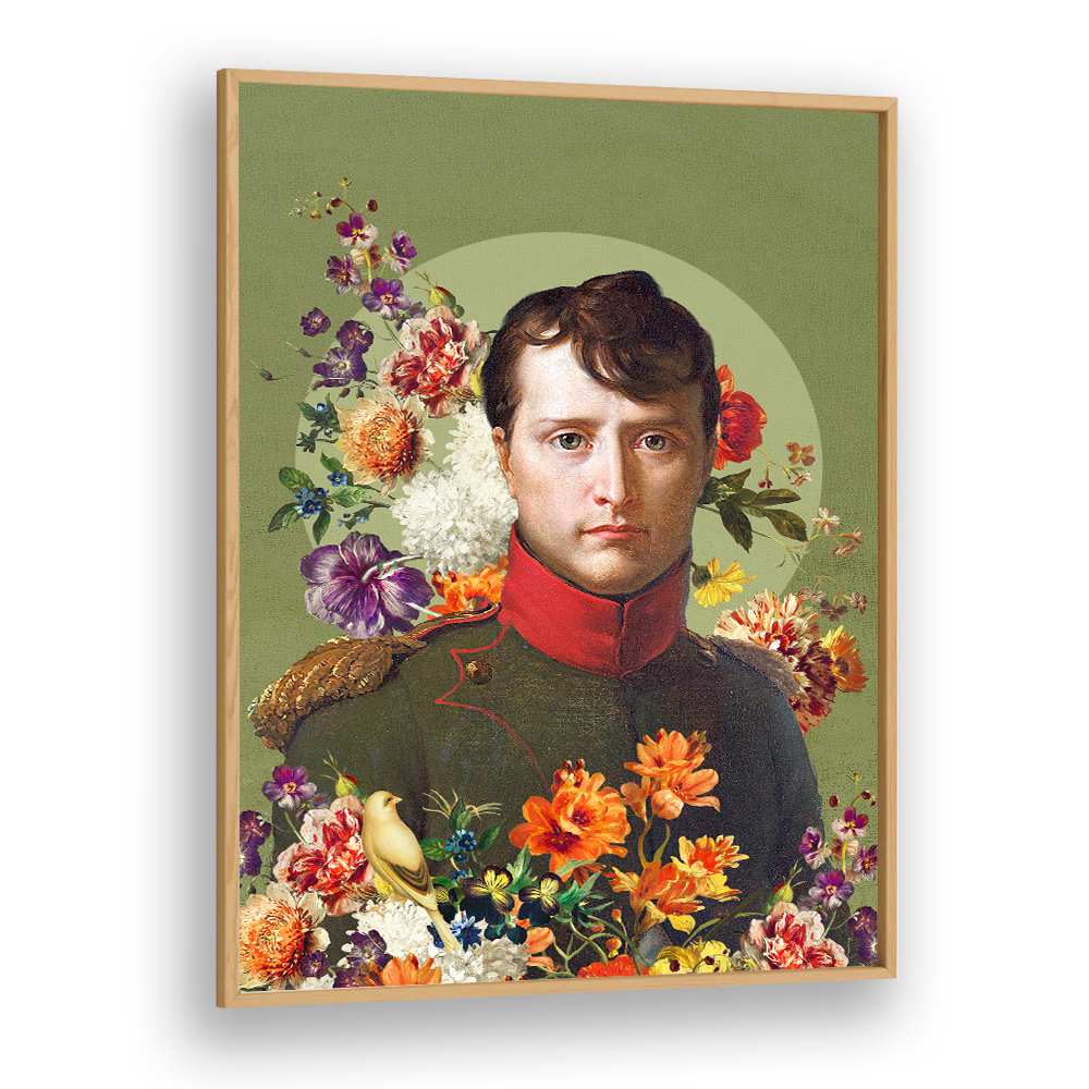REGAL FLORAL PORTRAIT