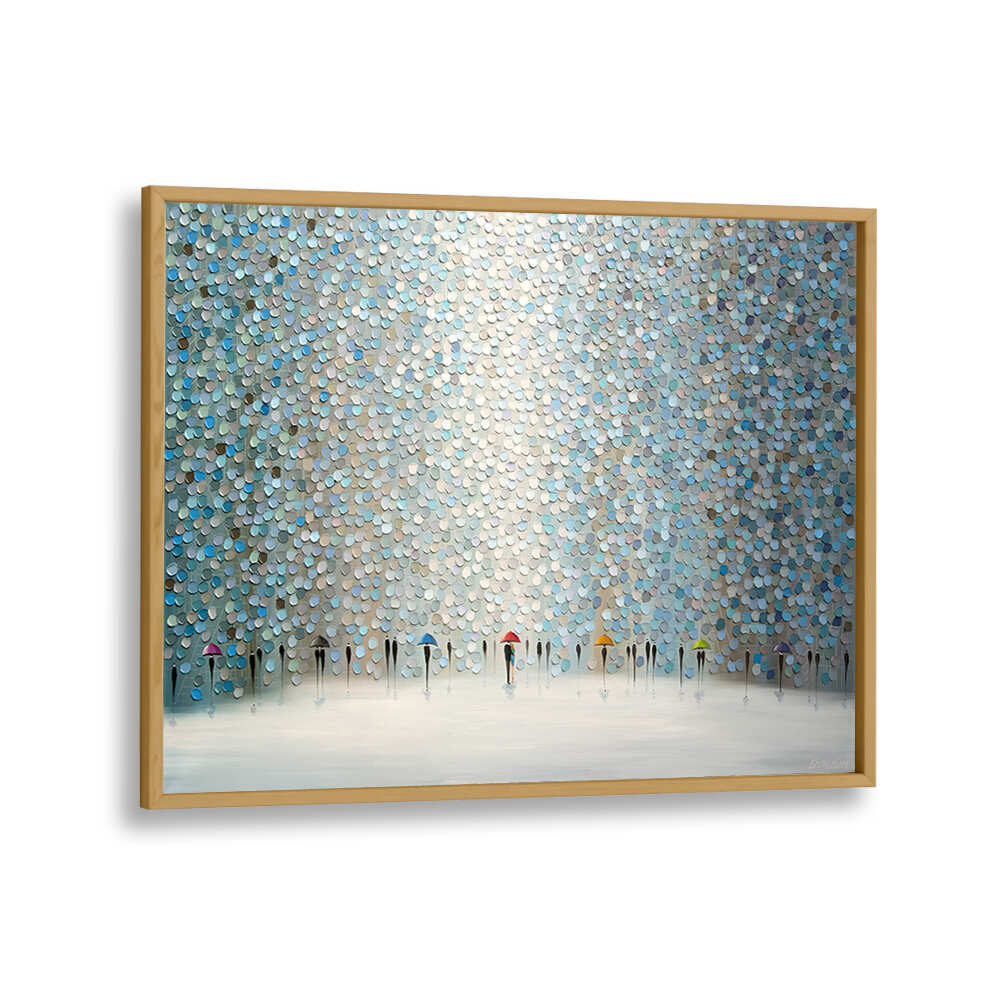 RAIN SYMPHONY , MODERN IMPRESSIONISM PAINTINGS