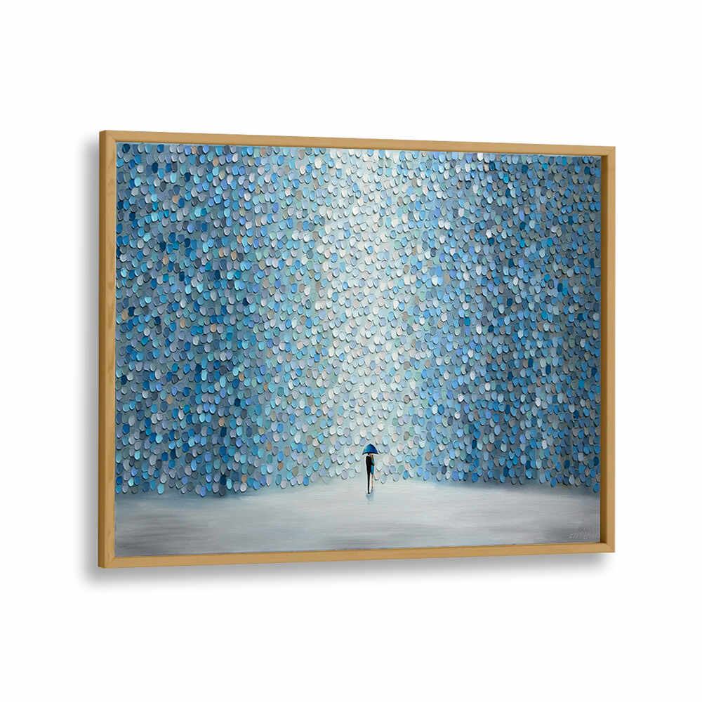 RAINFALL MELODY , MODERN IMPRESSIONISM PAINTINGS