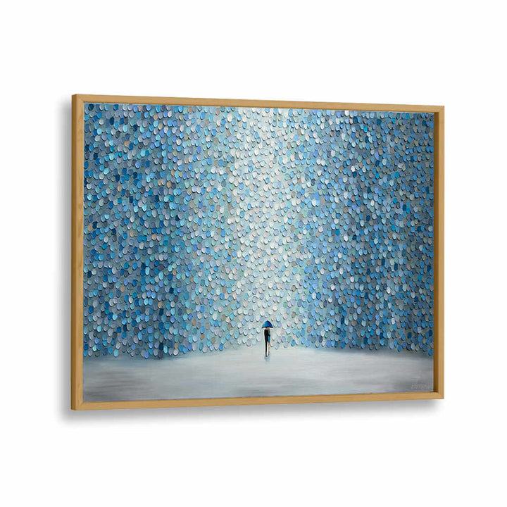 RAINFALL MELODY , MODERN IMPRESSIONISM PAINTINGS