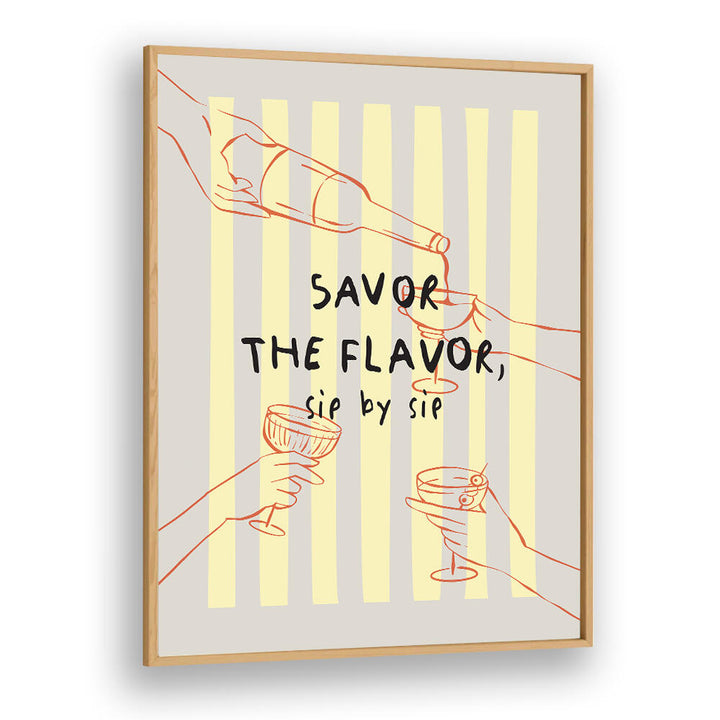 SAVOR THE FLAVOR , BAR & CAFE ART