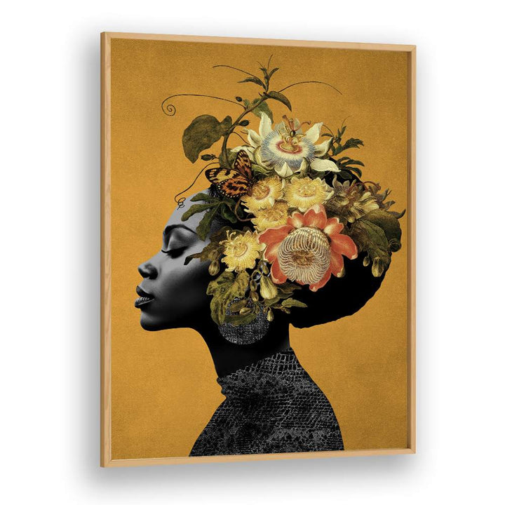 SERENE FLORAL PORTRAIT