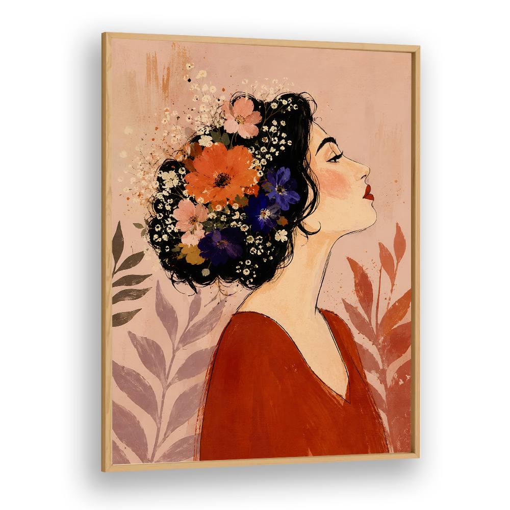 SERENE FLORAL WOMAN