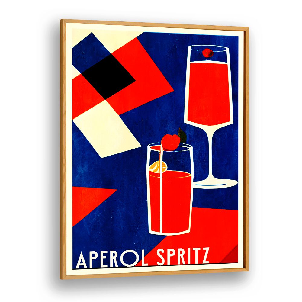 Vibrant APEROL SPRITZ, BAR & CAFE ART elevating spaces with a stylish, modern ambiance perfect for any setting.