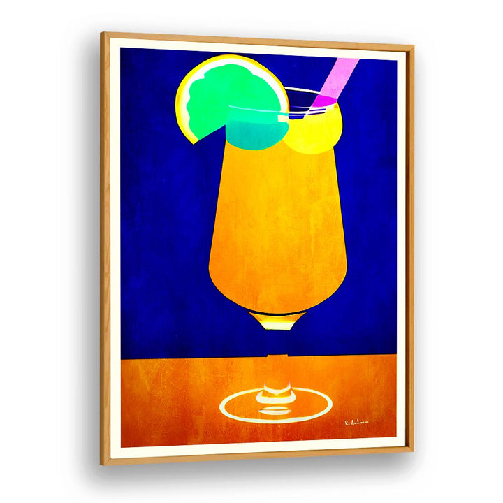 Bright and colorful PINA COLADA, KITCHEN POSTERS bring tropical charm to elevate your kitchen decor.