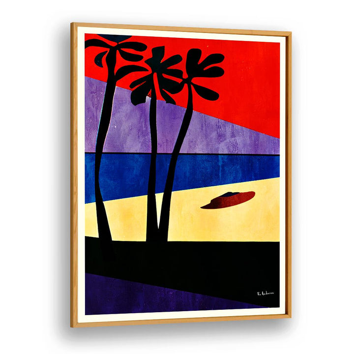 Vibrant Puerto Rico Beach Paintings showcasing colorful landscapes and palm trees, perfect for beach lovers' decor.