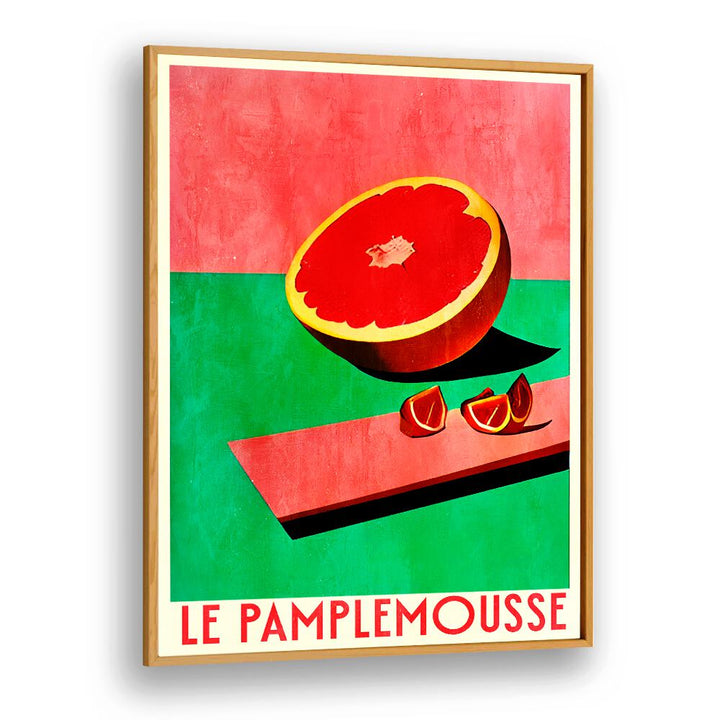 Vibrant LE PAMLEMOUSSE, KITCHEN POSTERS featuring a grapefruit design to enhance your culinary space.