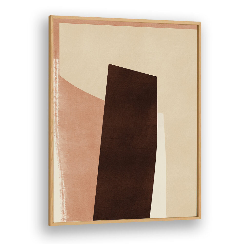 GEOMETRIC SHAPES IN EARTHY TONES , BOHO ART PAINTINGS