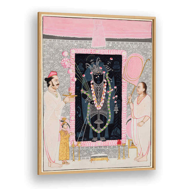 DARSHAN OF THE ETERNAL , INDIAN ART PAINTINGS