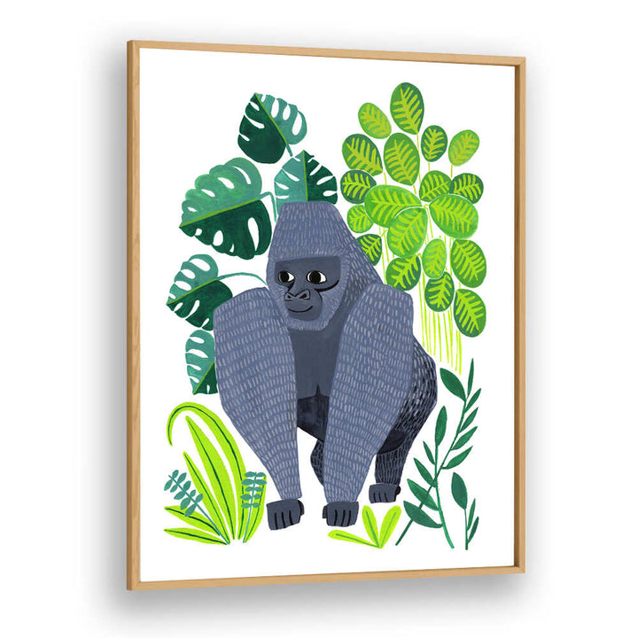 Decorate with the SILVERBACK GORILLA, KIDS ROOM PAINTINGS for a vibrant and whimsical touch in your child's space.