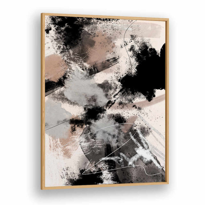 Abstract painting "SPLASH STORM" features dynamic colors and textures, perfect for modern art lovers.