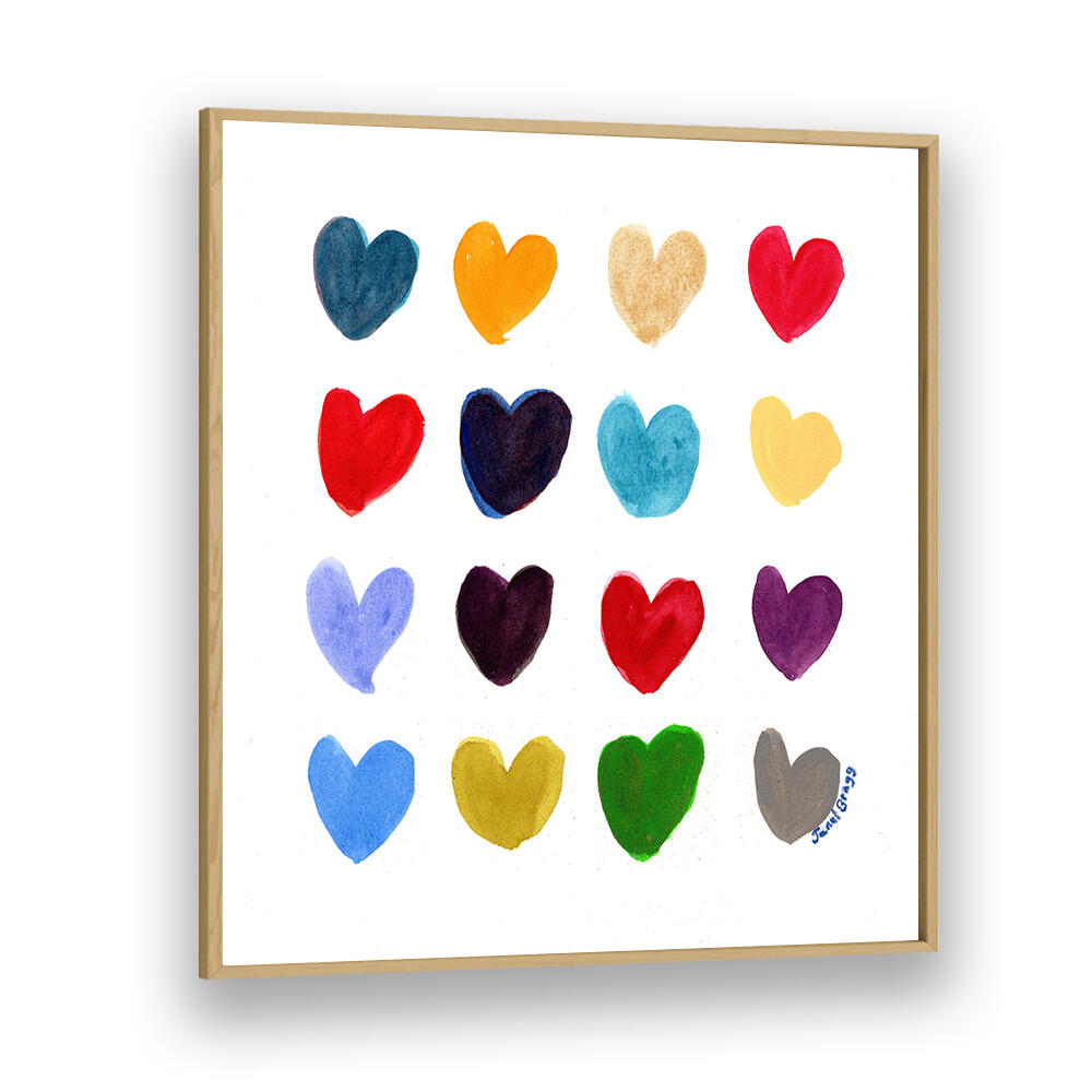 SQUARE OF HEARTS I , FASHION POSTERS