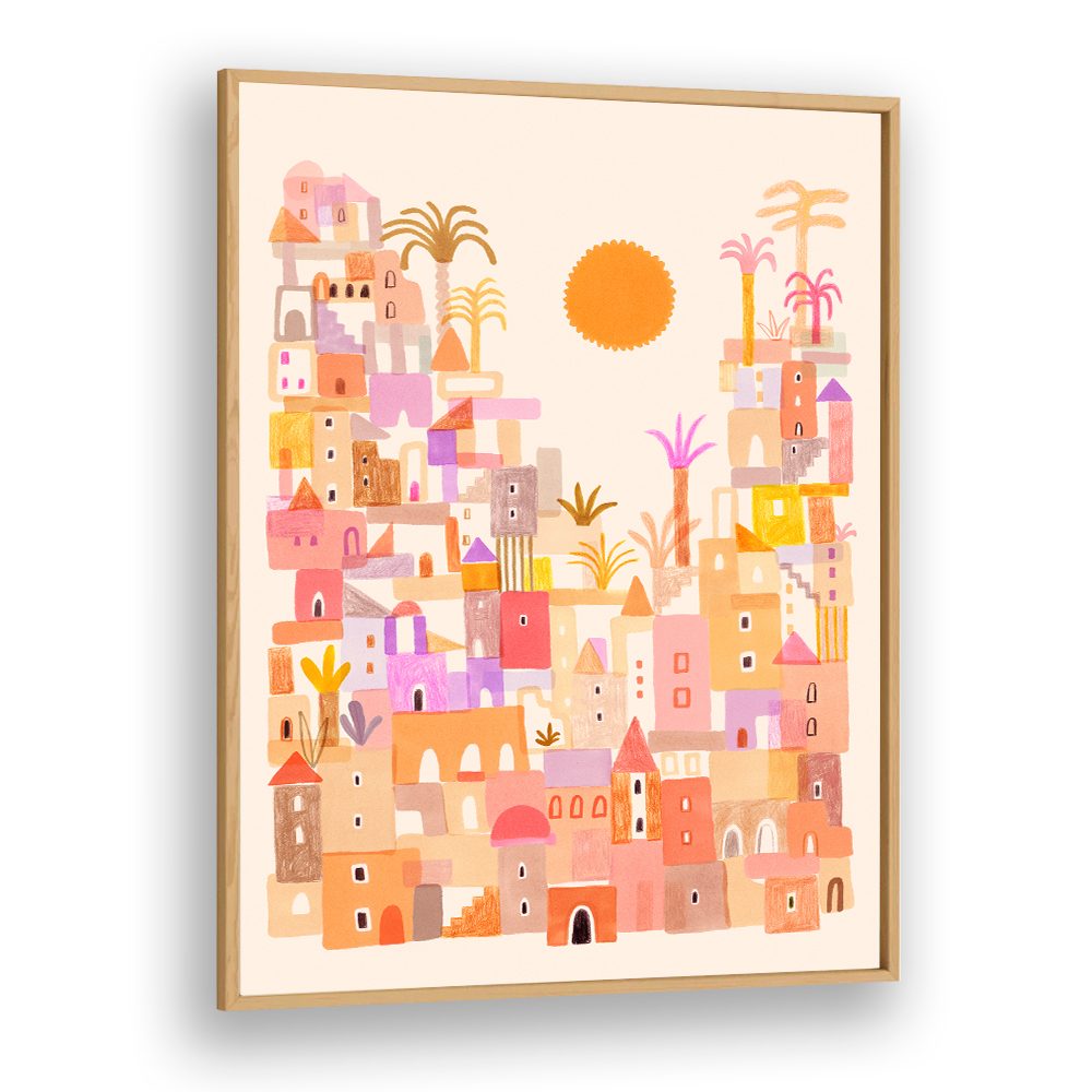STACKED COLORFUL DESERT TOWN