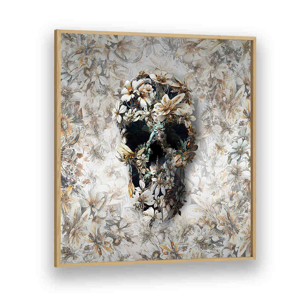 STEAMPUNK SKULL , SURREAL ART PRINTS