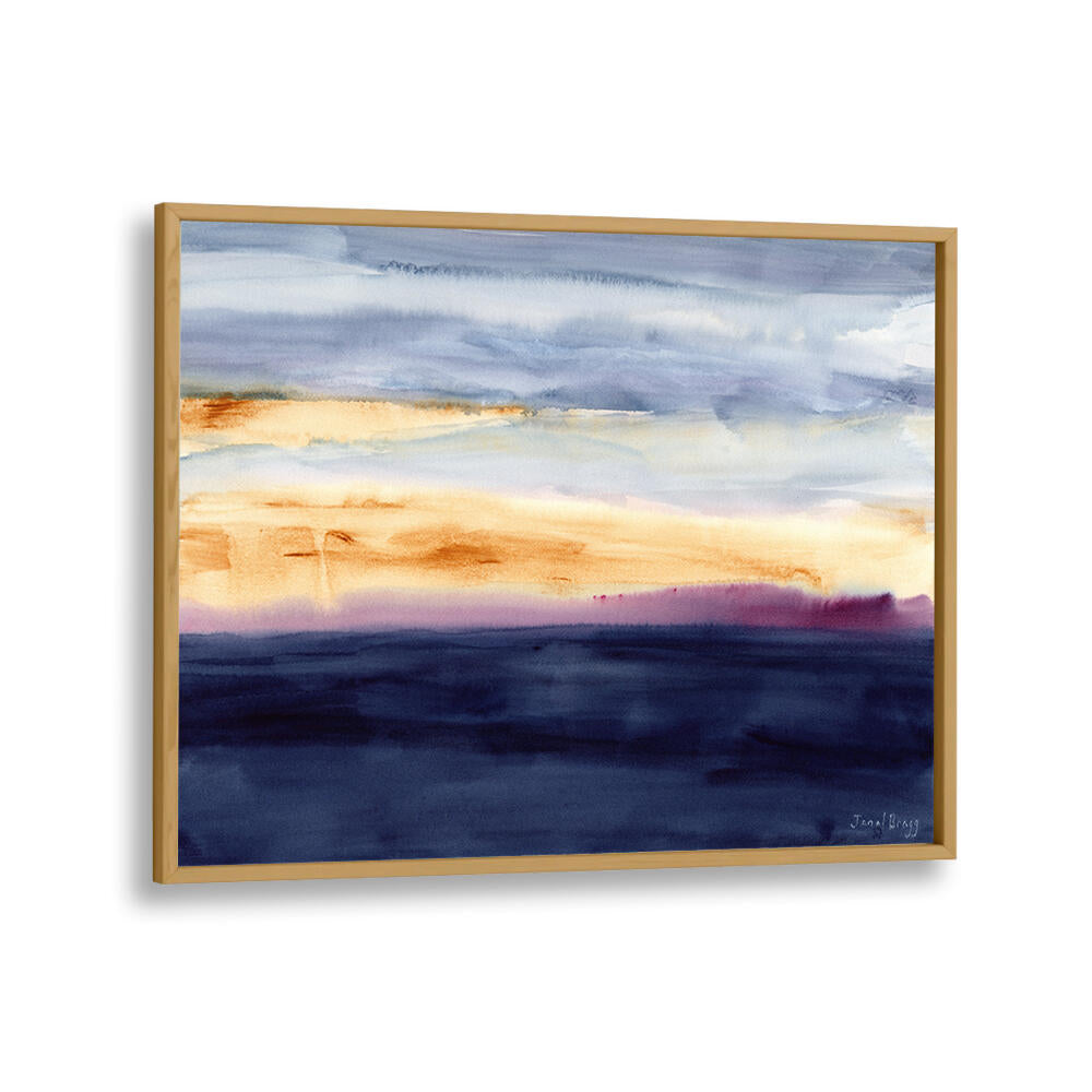 SUNSET ON ENGLISH CHANNEL , ABSTRACT PAINTINGS