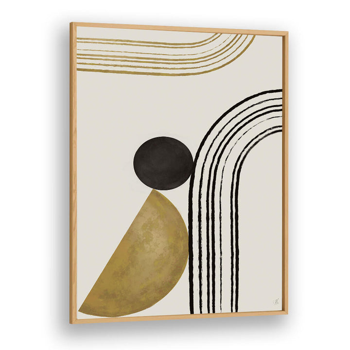SCANDI GOLD ABSTRACT , GEOMETRIC ART PRINTS