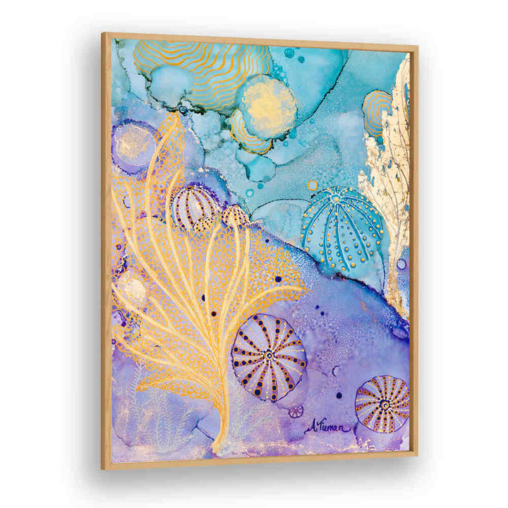 Vibrant SEA URCHIN HIDEAWAY, BEACH PAINTINGS bring coastal beauty to your home, perfect for ocean lovers.