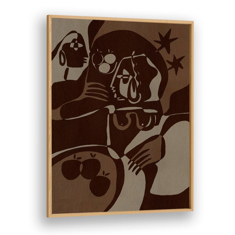 SOIL AND SPIRIT IV, PORTRAITS showcases elegant figurative art, enhancing your wellness journey with natural inspiration.