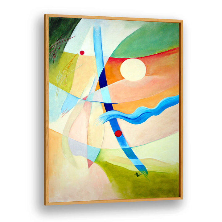 SUMMER PICNIC , ABSTRACT PAINTINGS