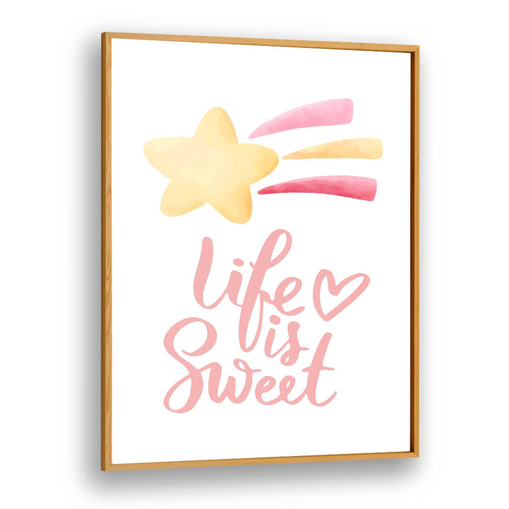 Charming SWEET STARB, KIDS ROOM PAINTINGS featuring a star and inspirational text to brighten any child's space.