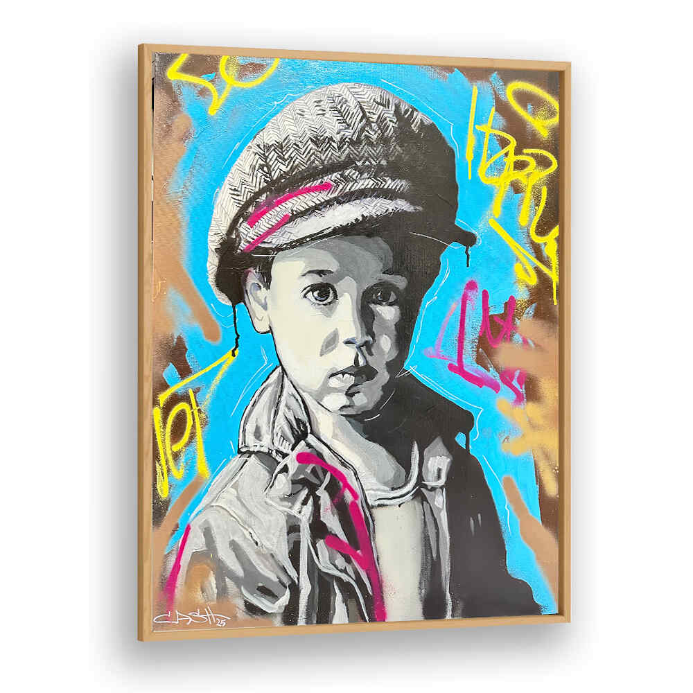 THIS VIBRANT GRAFFITI ARTWORK , POP ART PAINTINGS