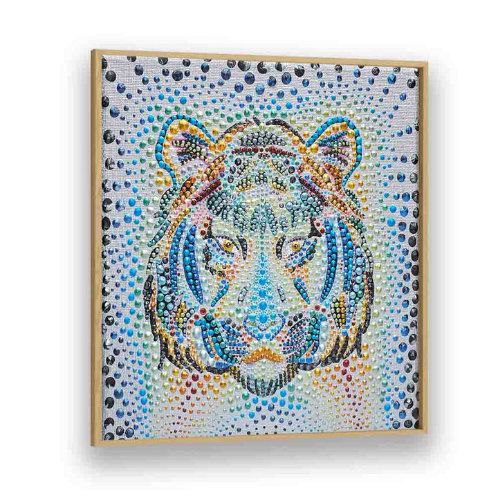 Colorful TIGER FACE, KIDS ROOM PAINTINGS create a vibrant atmosphere, perfect for inspiring your child's imagination.