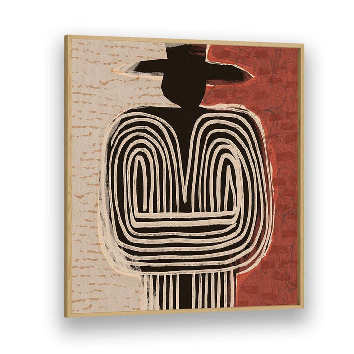 TRIBAL FIGURE WITH HAT