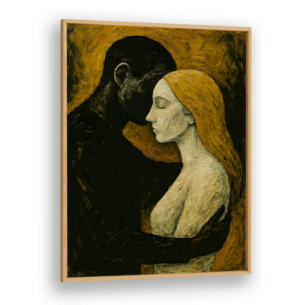 THE EMBRACE OF SHADOWS , EXPRESSIONISM PAINTINGS