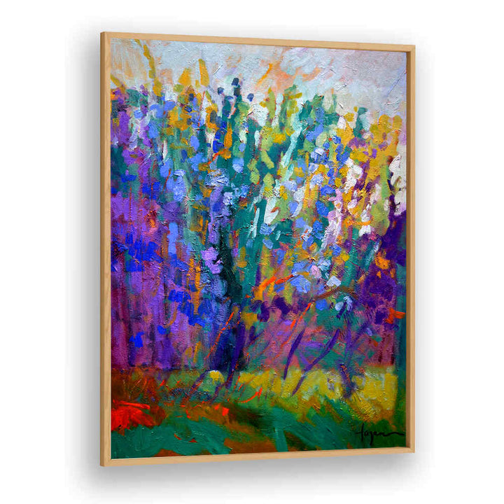 VIBRANT BLOSSOMS , ABSTRACT PAINTINGS