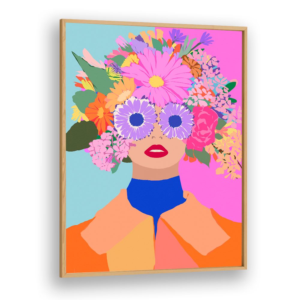VIBRANT FLORAL GAZE