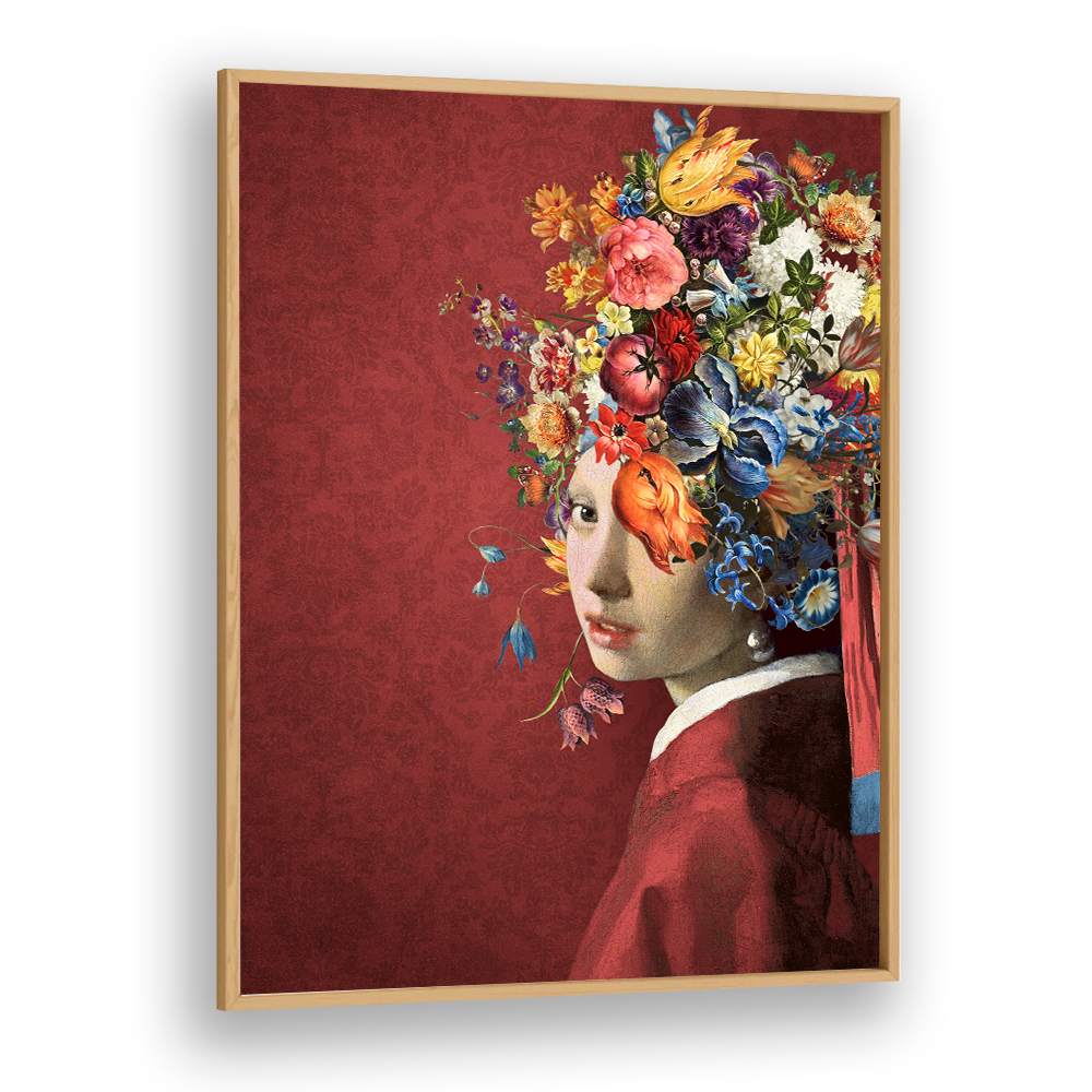 VIBRANT FLORAL PORTRAIT