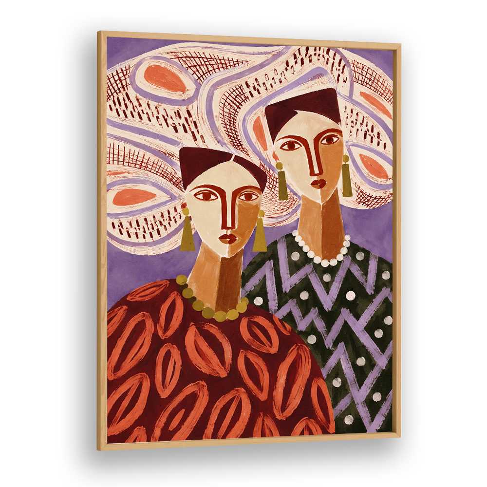 VIBRANT PATTERNED WOMEN