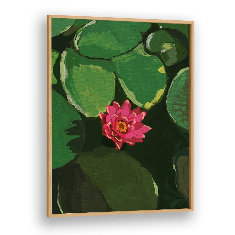 VIBRANT PINK WATER LILY