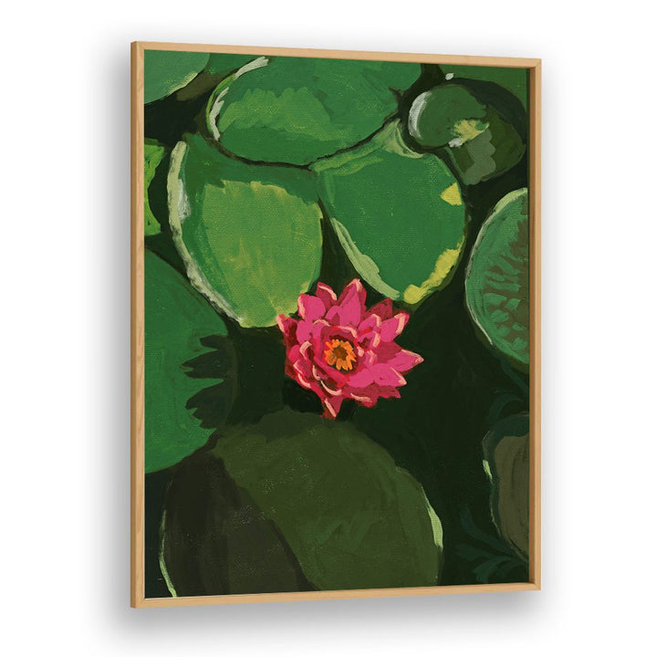 VIBRANT PINK WATER LILY