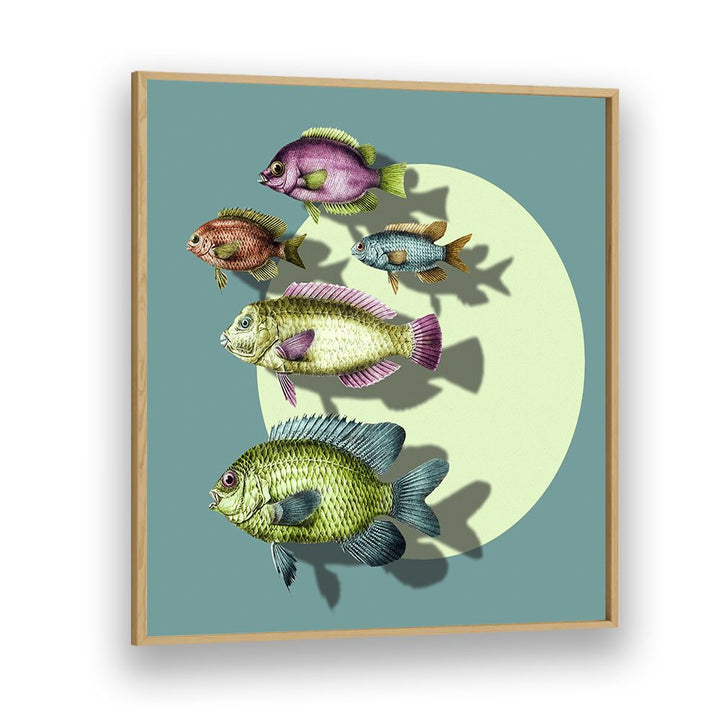 VIBRANT SWIMMING FISH