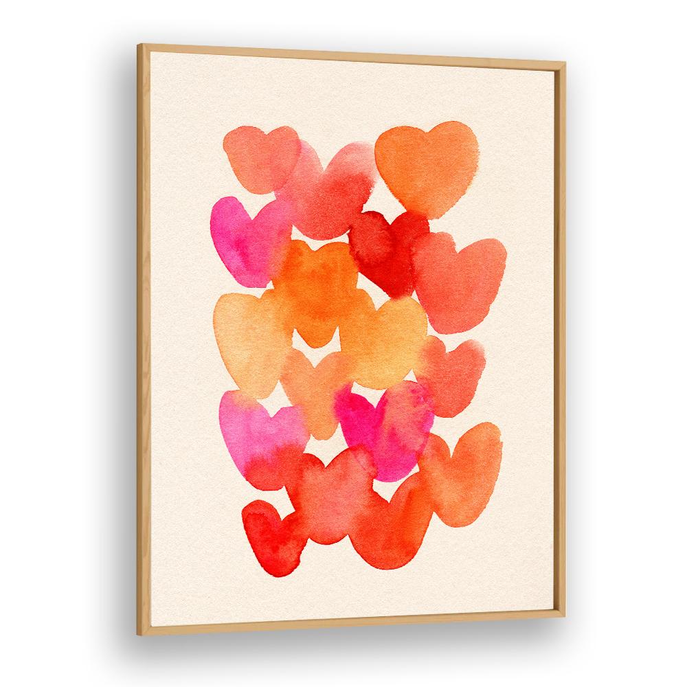 VIBRANT WATERCOLOR HEARTS