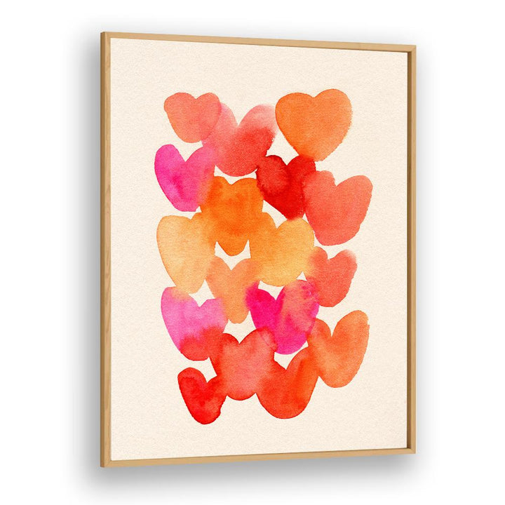 VIBRANT WATERCOLOR HEARTS
