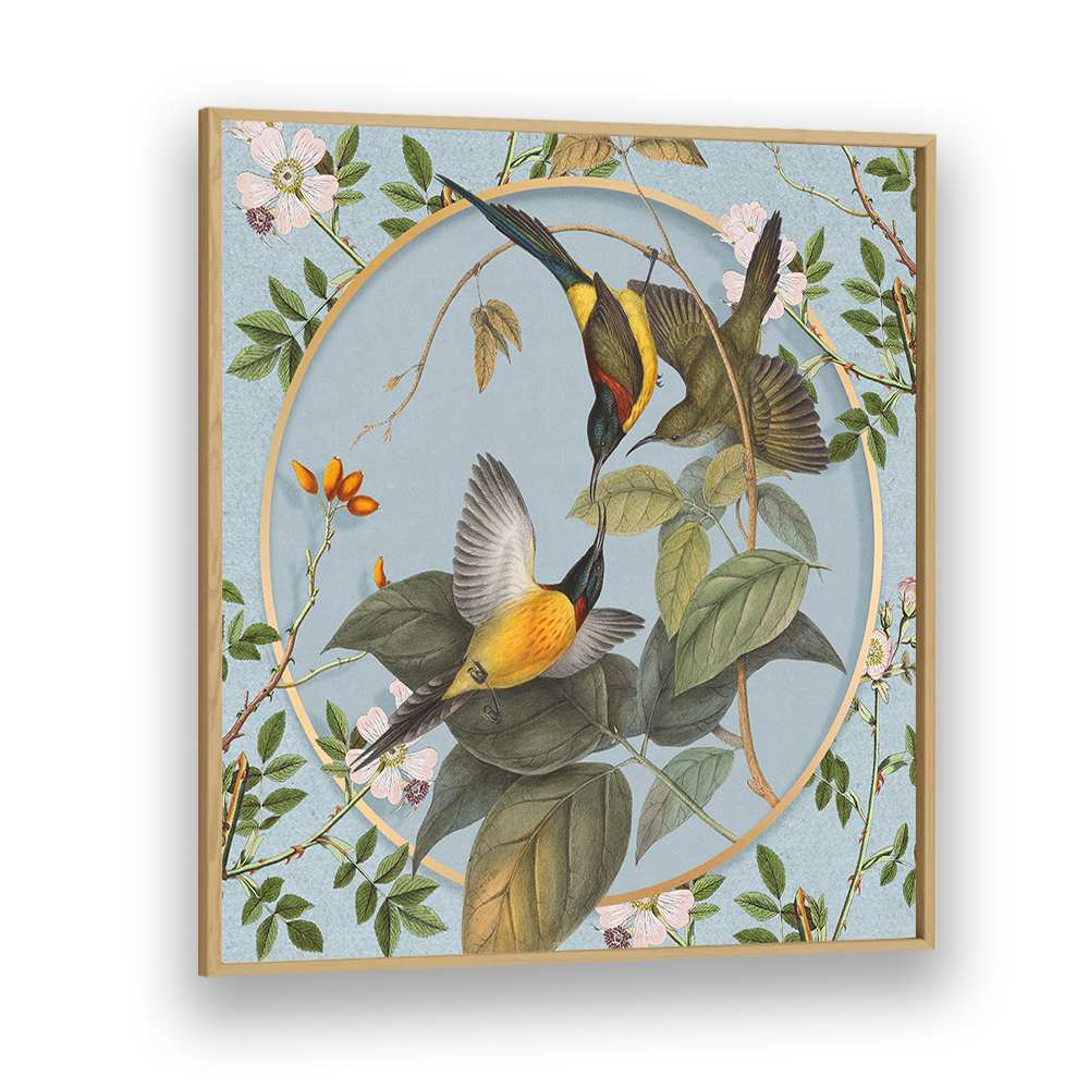 VINTAGE BOTANICAL SUNBIRDS