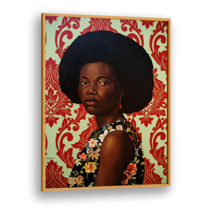 Elegant VINTAGE ROYAL, AFRICAN ART PAINTINGS showcasing traditional artistry and timeless elegance for your decor.