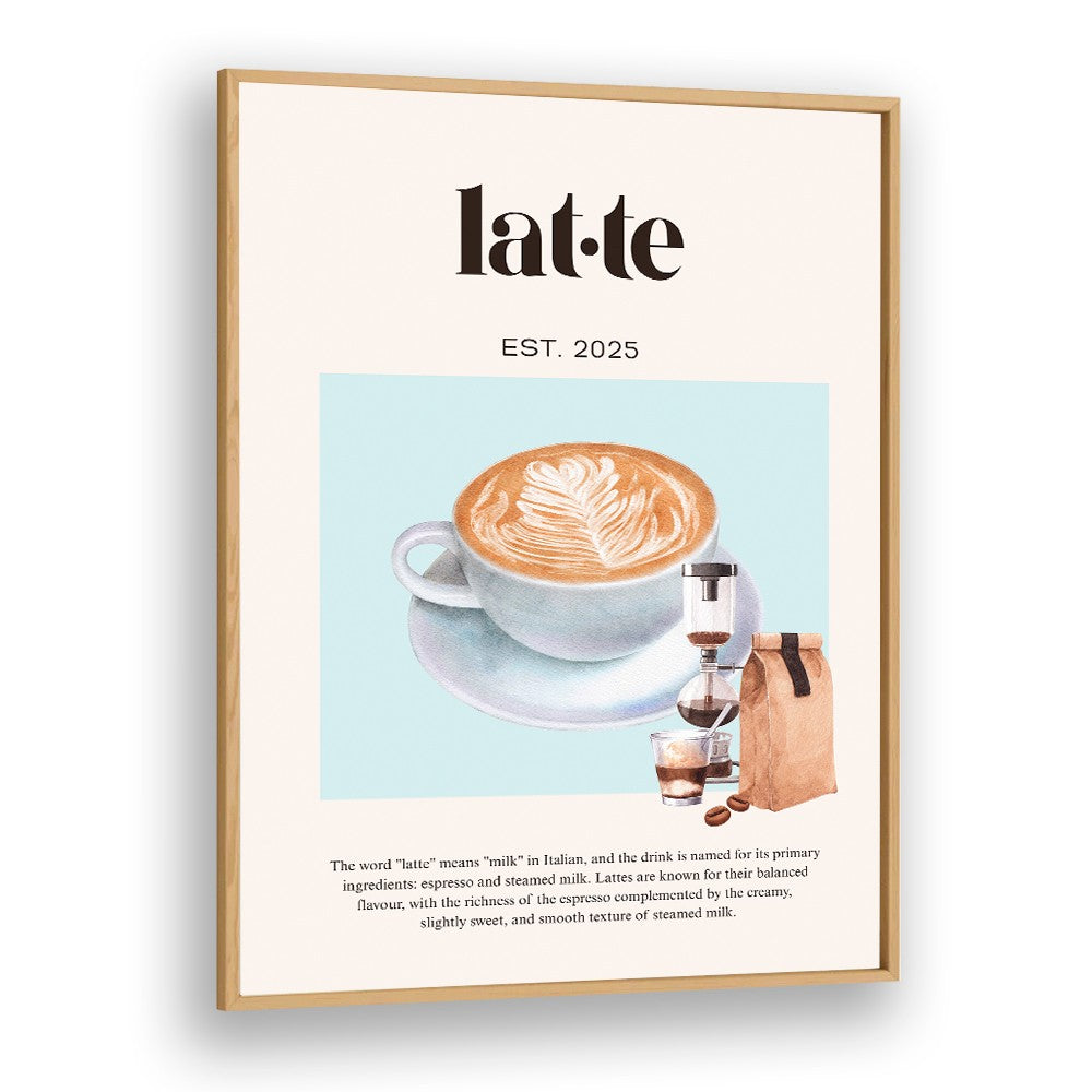 WARM LATTE ART ILLUSTRATION