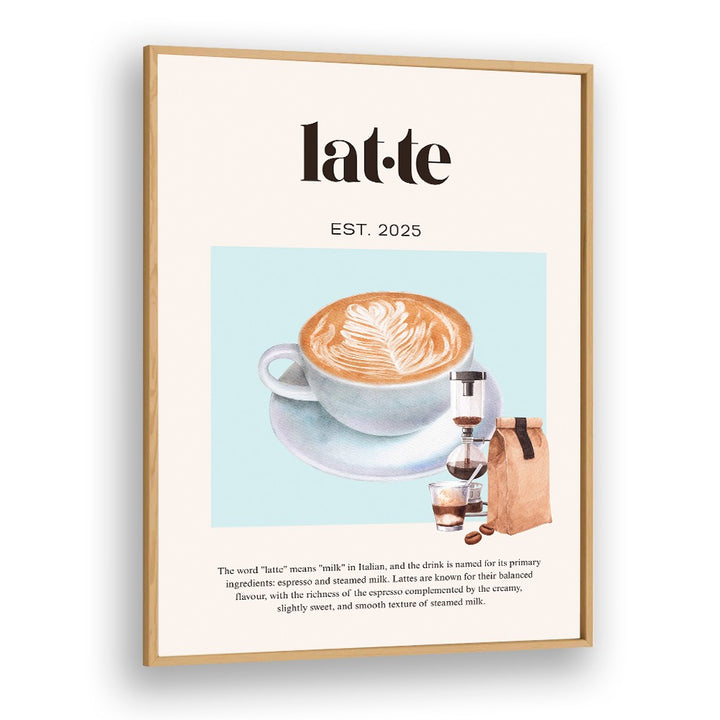 WARM LATTE ART ILLUSTRATION