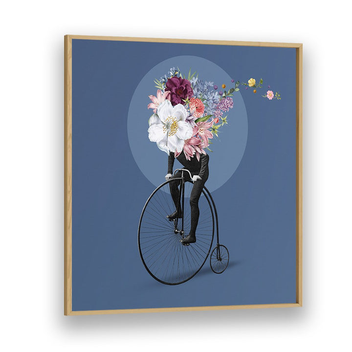 WHIMSICAL FLORAL CYCLIST
